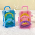 Suitcase Toy Trunk Furniture Miniature Jewellery Case Candy Box for Christmas Decoration 8x6x4 Inches